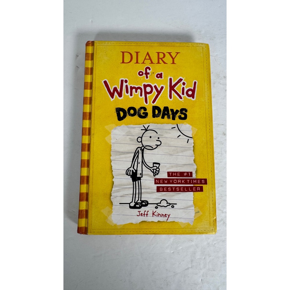 Diary of a Wimpy Kid Dog Days Jeff Kinney 2009 Hardcover Illustrated Humor‎